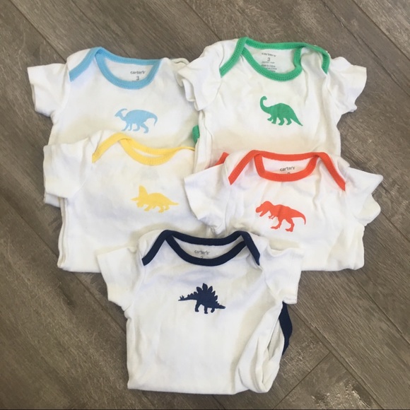 baby boy dinosaur onesie